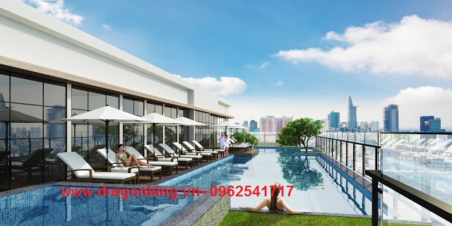 hồ bơi trên sân thựơng